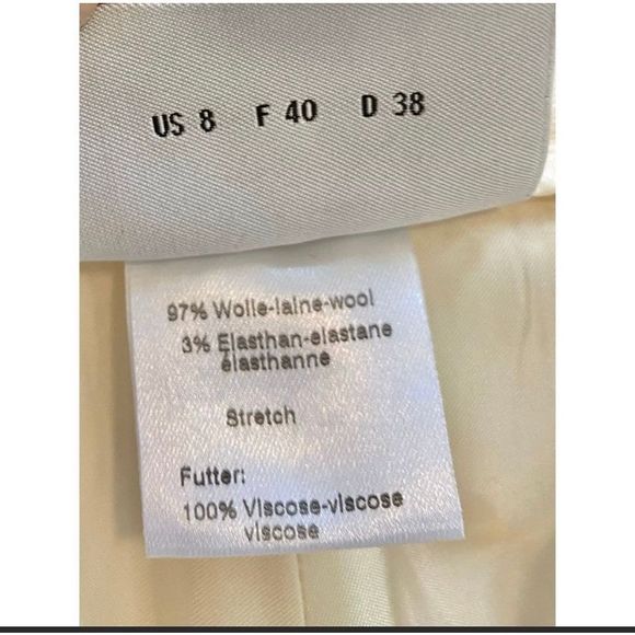 A-K-R-I-S Lana Wool Suits Size 8 - Picture 10 of 13